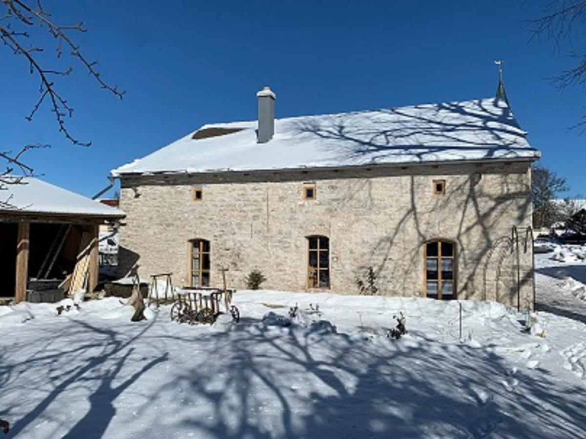 Ferienhaus Villa Kunnibunt Burgsalach Exterior foto